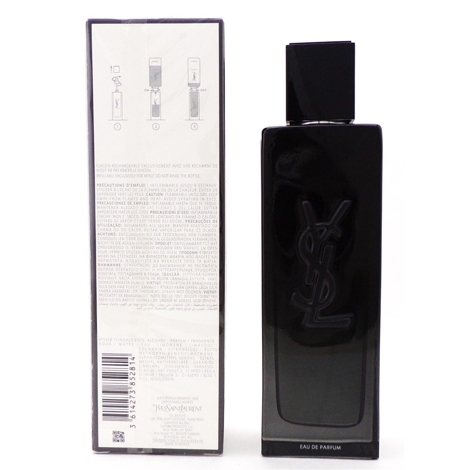 Yves Saint Laurent MYSLF Eau de Parfum 3.3 oz. 100ml