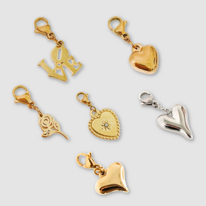 Love Collection Charm Bar Charms - WATERPROOF - Glamourous Grace