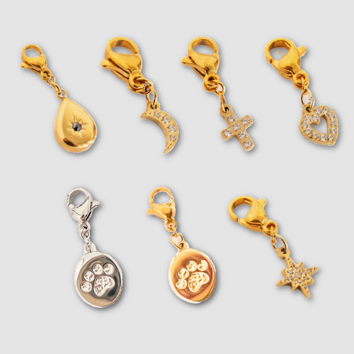 Mini Diamond Charm Bar Charms - WATERPROOF - Glamourous Grace
