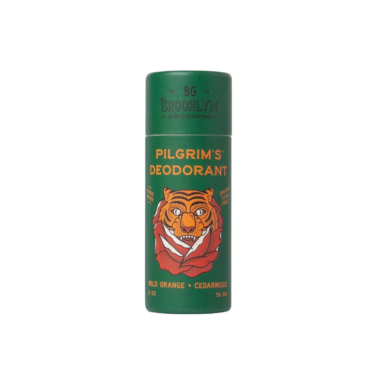 Brooklyn Grooming Pilgrim's Deodorant Wild Orange & Cedarwood - Glamourous Grace