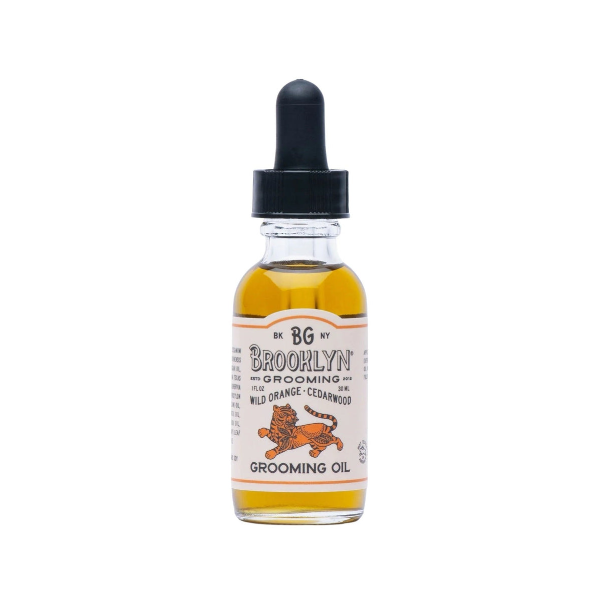 Brooklyn Grooming Wild Orange & Cedarwood Grooming Oil - Glamourous Grace