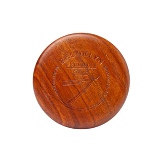 Brooklyn Grooming Wood Shaving Bowl Dark Oak