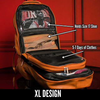 Brown Leather Patented Carry-on Bag (XL Design) (Only 300 Made)