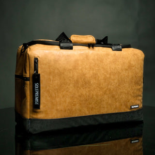 Brown Leather Sneaker Duffle