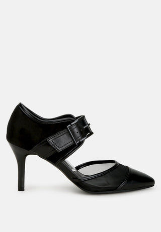 Aneri Buckle Detail Pump Sandals - Glamourous Grace