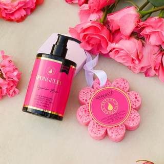 Bulgarian Rose Wild Flower & Body Wash Refill Set - Glamourous Grace