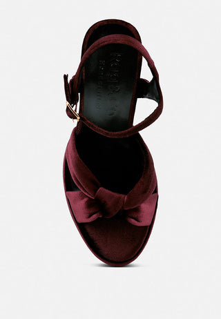 Liddel Platform Heel Sandals