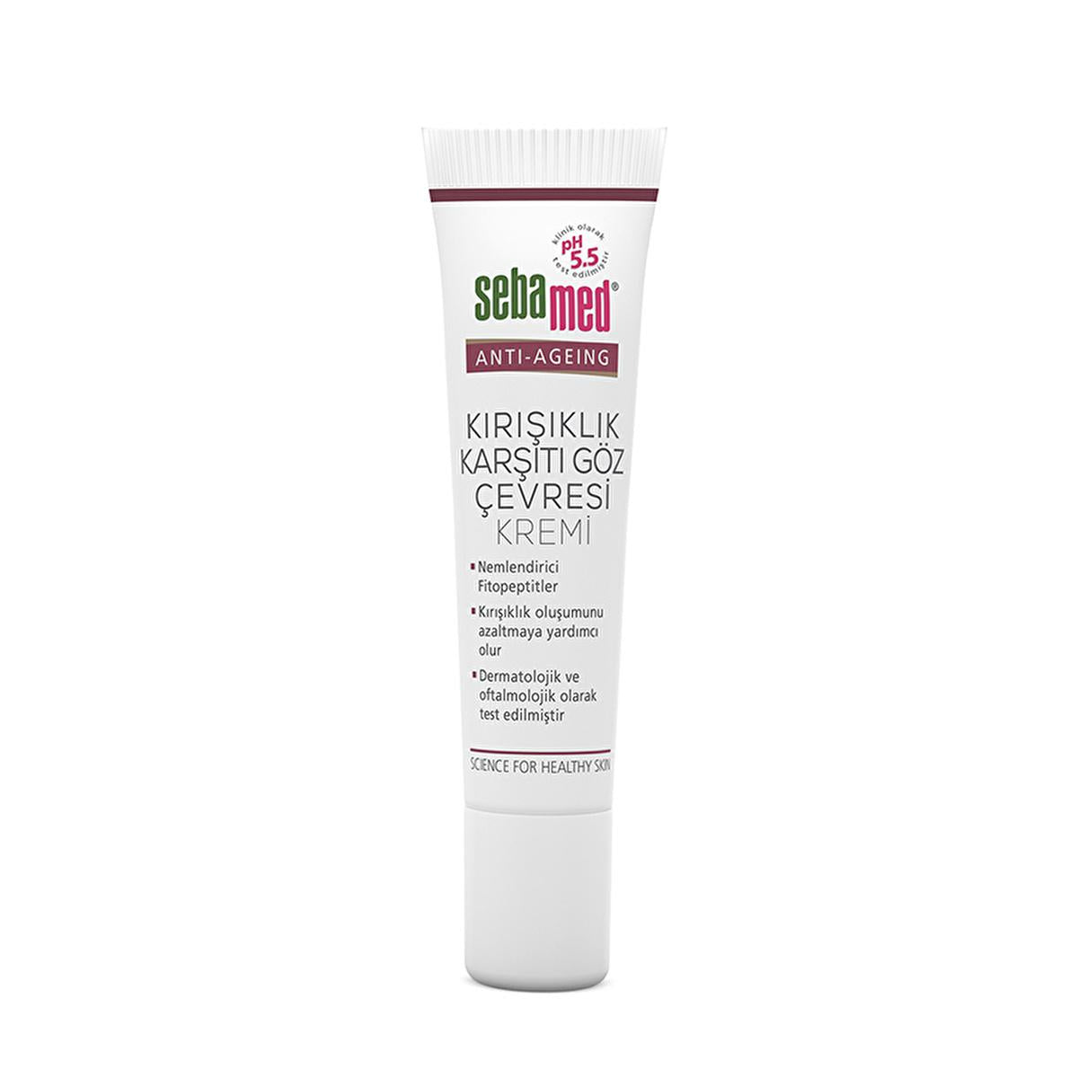 Sebamed Anti-Aging Eye Cream - Wrinkle Filler Eye Cream with Triple Hyaluronic Complex, 0.51 fl oz - Glamourous Grace