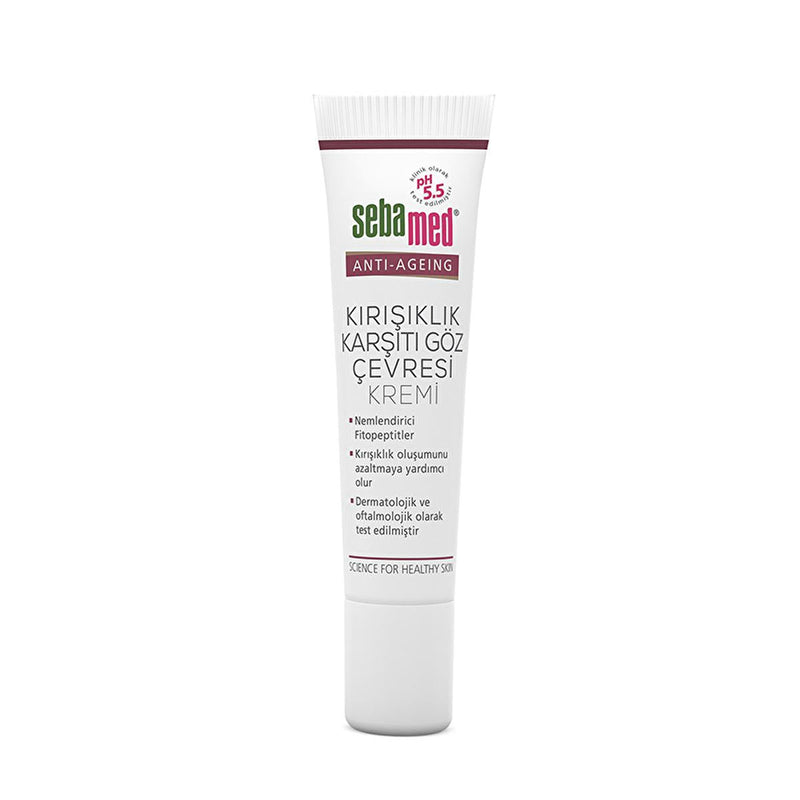 Sebamed Anti-Aging Eye Cream - Wrinkle Filler Eye Cream with Triple Hyaluronic Complex, 0.51 fl oz - Glamourous Grace