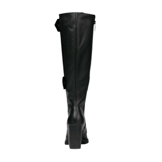 Michaela V Aspen Marta Black Leather Boots