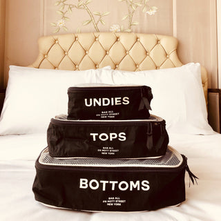 Best Packing Cubes, 3-pack – Black - Glamourous Grace