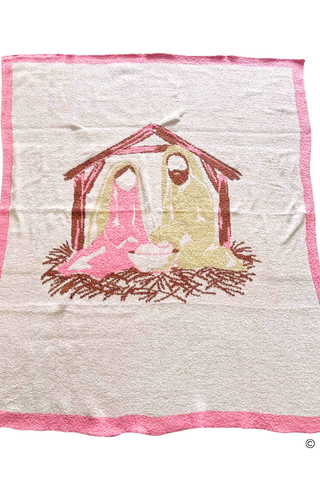 SC - ETA 9/30-10/14 A Sweet Noel Nativity Blanket - Glamourous Grace