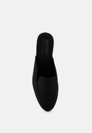 Calico Organic Canvas Mules