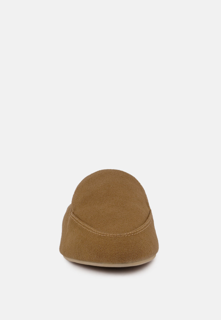 Calico Organic Canvas Mules - Glamourous Grace