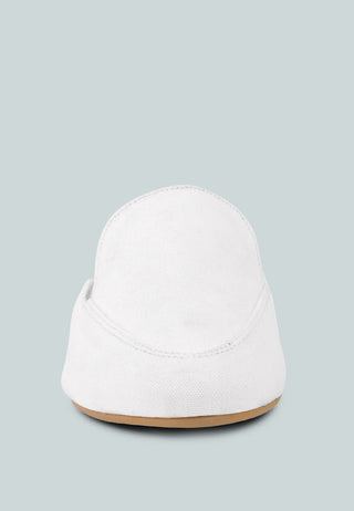 Calico Organic Canvas Mules