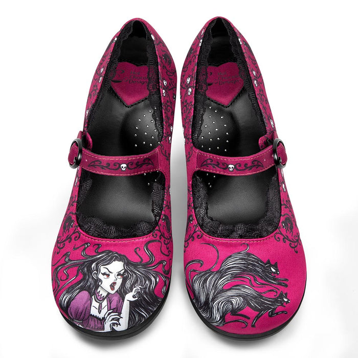 Carmilla Women's Mary Jane Mid Heels