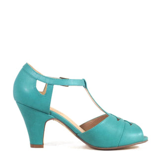 Catherina T-Strap Heels - Glamourous Grace