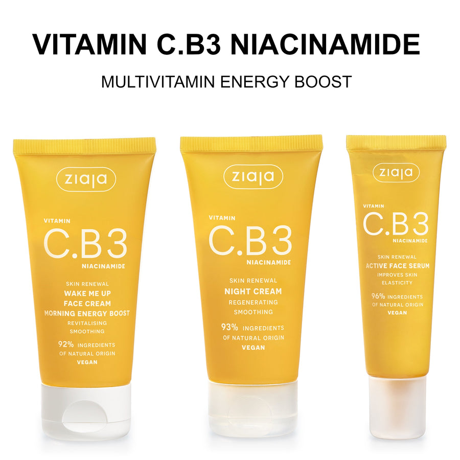Vitamin C.B3 NIACINAMIDE - Bundle Day, Night & Serum - Glamourous Grace