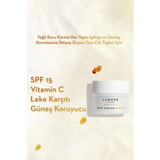 Lumene Day Cream SPF 15 Vitamin C illuminator & anti -stain day cream 50 ml - Glamourous Grace