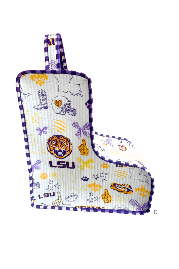 SC - ETA 9/30-10/14 LSU Boot Bag©