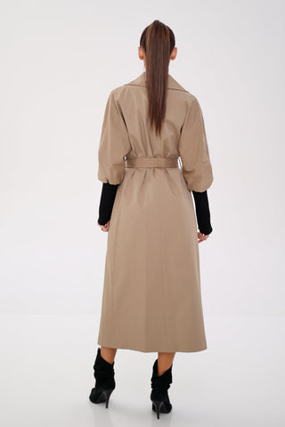 Miru Trench Coat in Camel