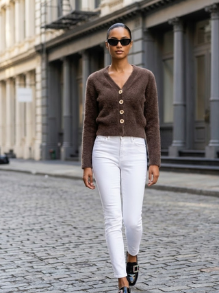 CENTRAL PARK Women's Knit Cardigan Prêt-à-Porter BYMANYC ® New York