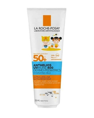 La Roche Posay Anthelios Dermo Pediatrics Hydrating Milk SPF50+ - Fragrance-Free Sunscreen for Kids with Thermal Water - Glamourous Grace