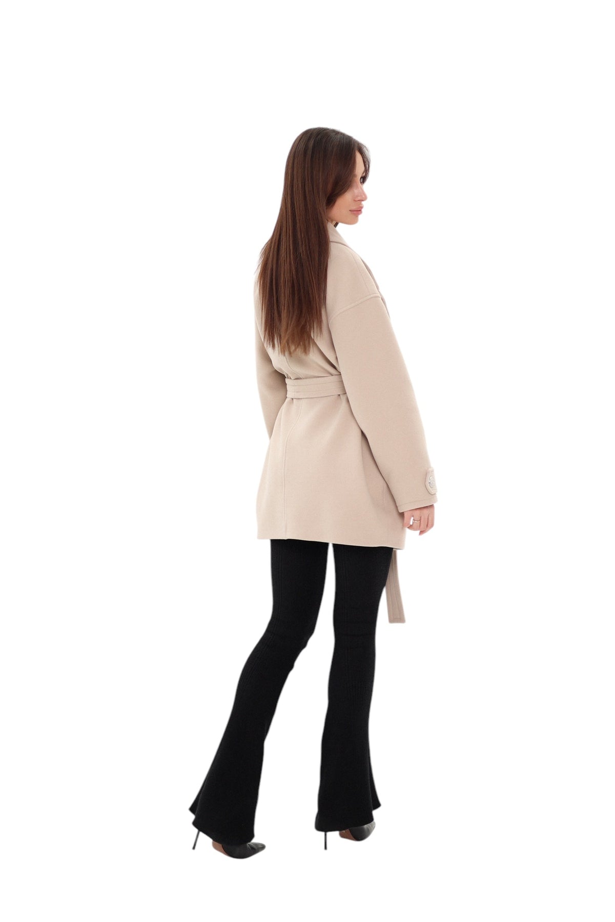 Kyoto Midi Cashmere Wool Blend Coat