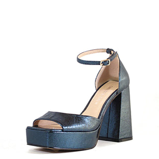 Chaser Metallic Platform Heels - Glamourous Grace