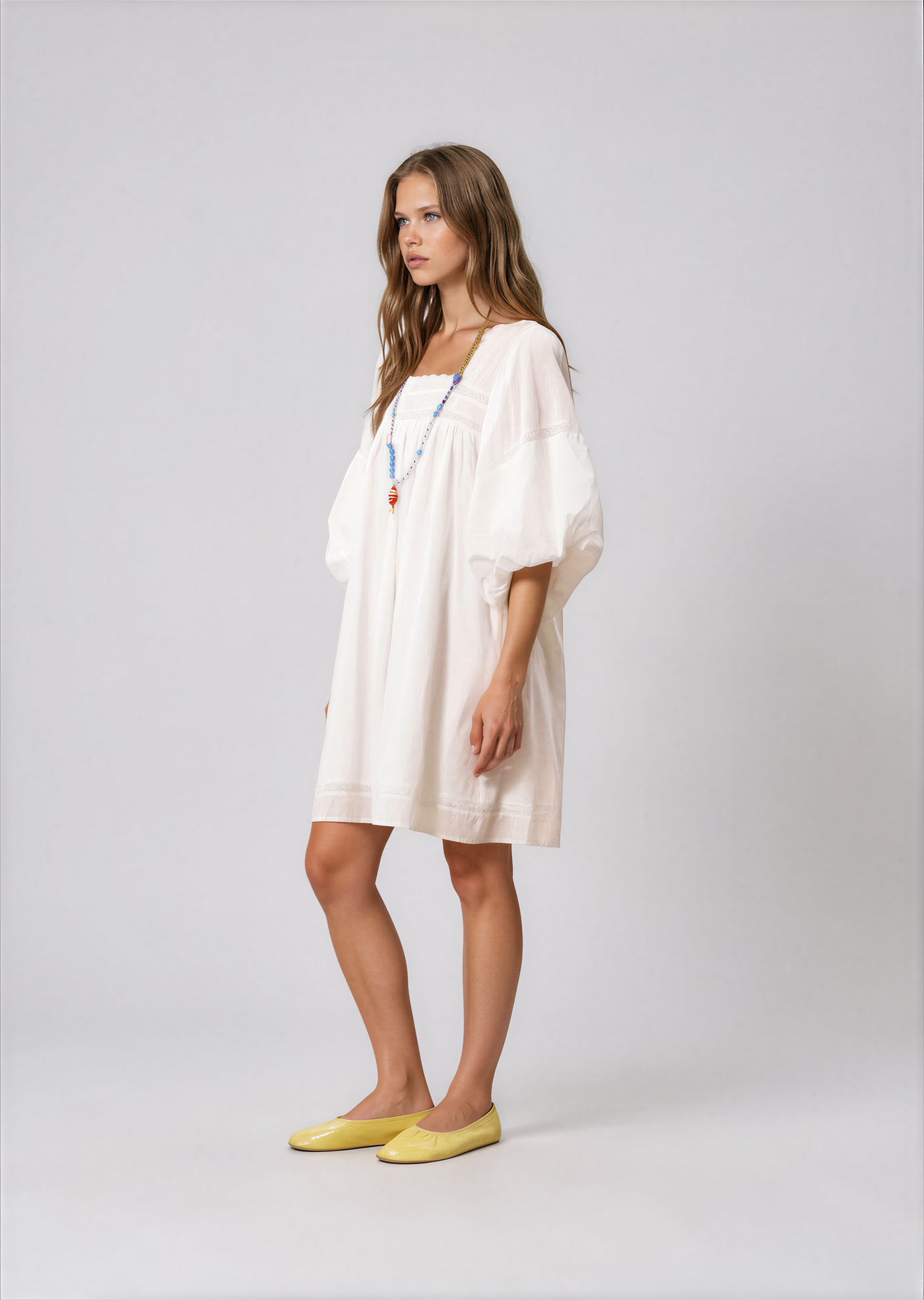 Lorelei Cream Dress - Glamourous Grace