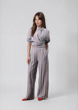 SINEA Denim Blue Shirt - Glamourous Grace