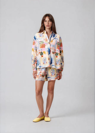 TOPAZE Shirt Water's Edge - Glamourous Grace