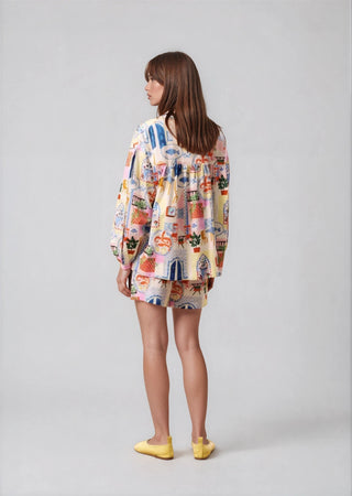 TOPAZE Shirt Water's Edge - Glamourous Grace