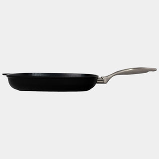 CHD Dual Ceramic Layer, Diamond Reinforced Nonstick 11" x 11" Square Grill Pan | Made in Switzerland