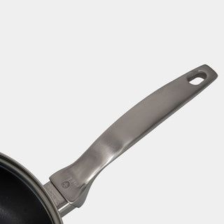 CHD Dual Ceramic Layer, Diamond Reinforced Nonstick Saute Pan with Glass Lid | Made in Switzerland