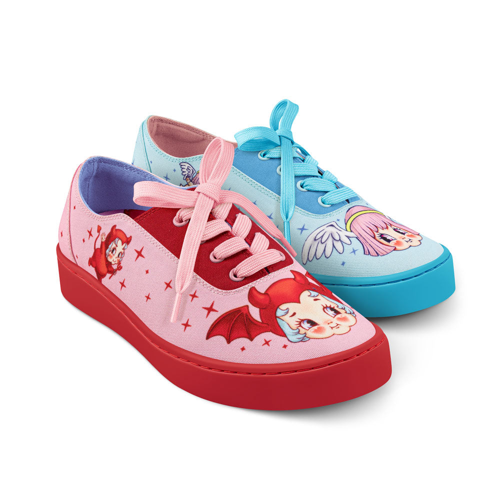 Cherub & Devil Women's Casual Sneakers - Glamourous Grace