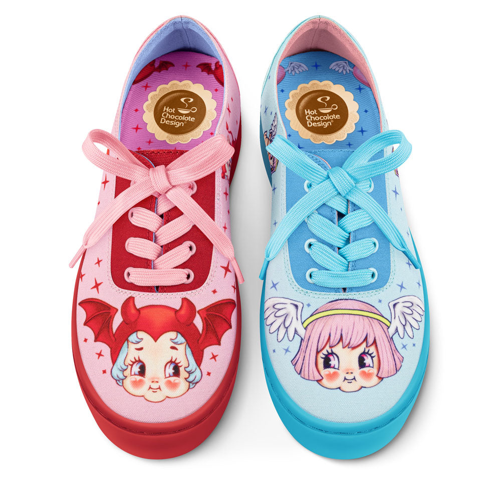 Cherub & Devil Women's Casual Sneakers - Glamourous Grace