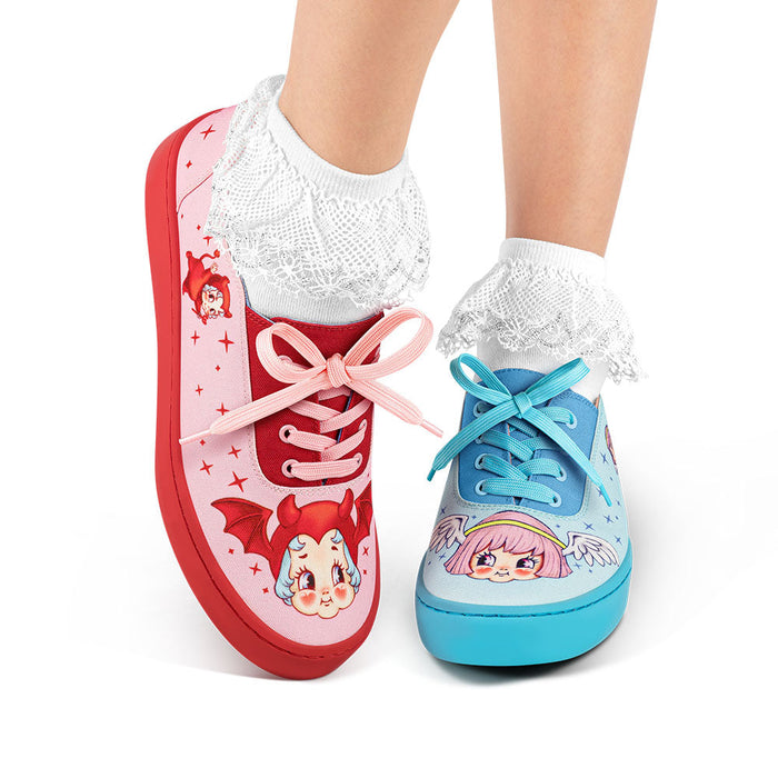 Cherub & Devil Women's Casual Sneakers - Glamourous Grace
