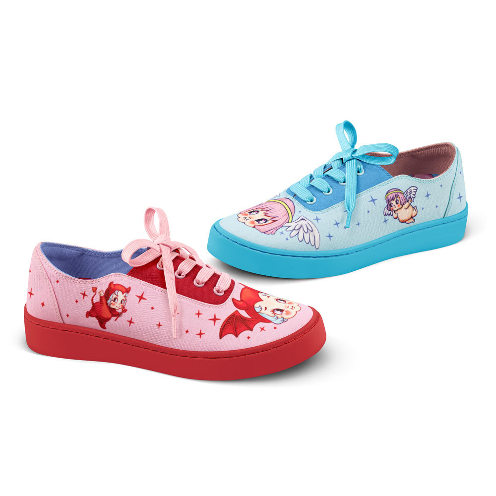 Cherub & Devil Women's Casual Sneakers - Glamourous Grace