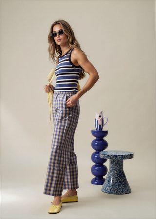 Maris Gingham Pant