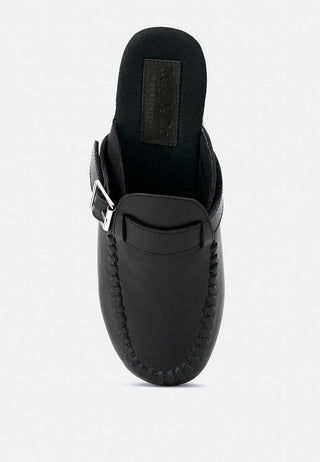 Choctav Handcrafted Leather Clogs