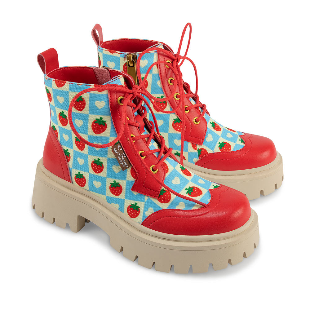Creamy Berry Women's  Boots - Glamourous Grace