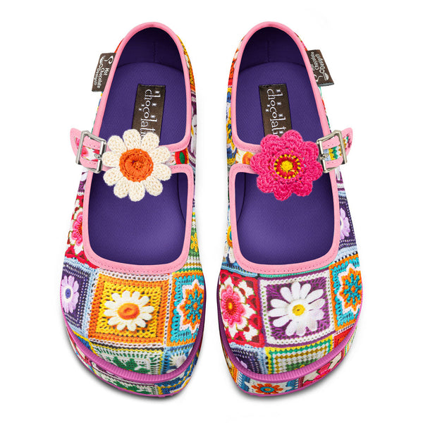 Crochet Women's Mary Jane Platforms - Glamourous Grace