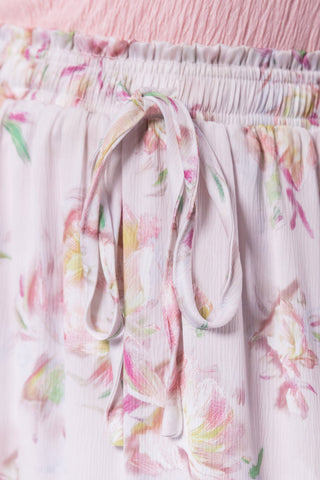 Nell Skirt (Pink Flower)