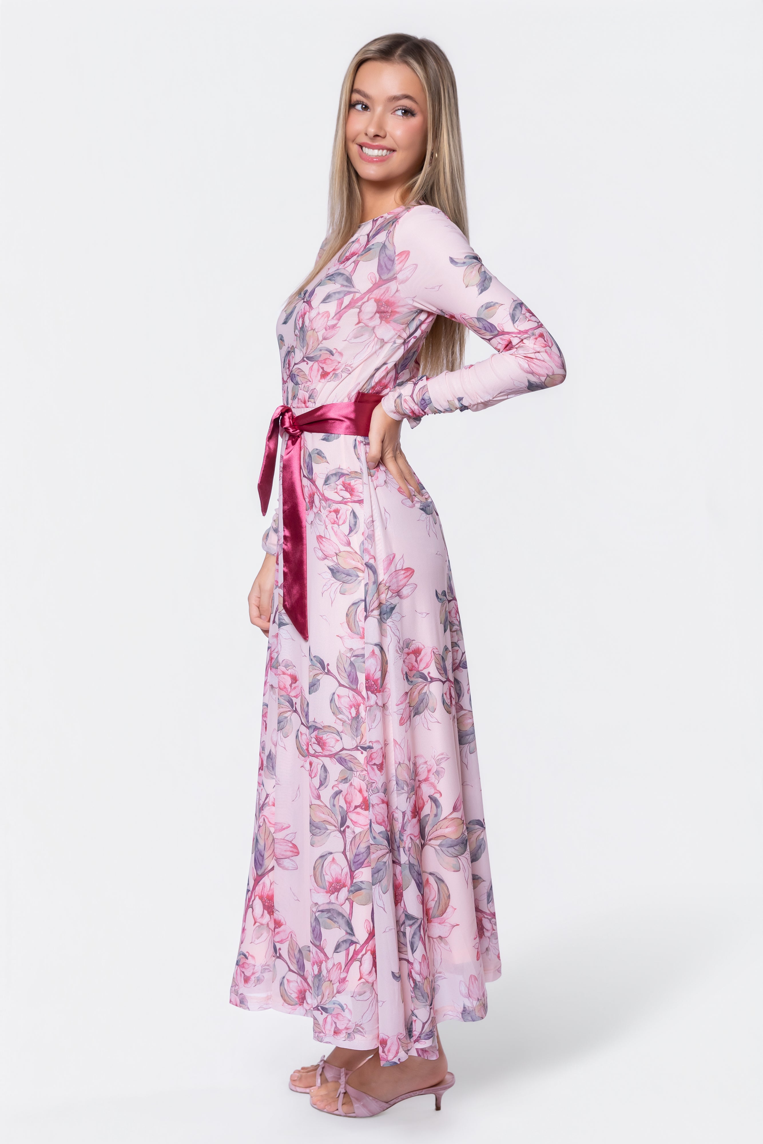 Florence Dress (Ivory Flower) - Glamourous Grace