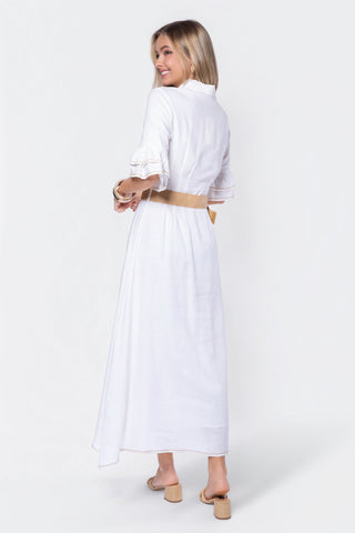 Penelope Dress (White Ground)