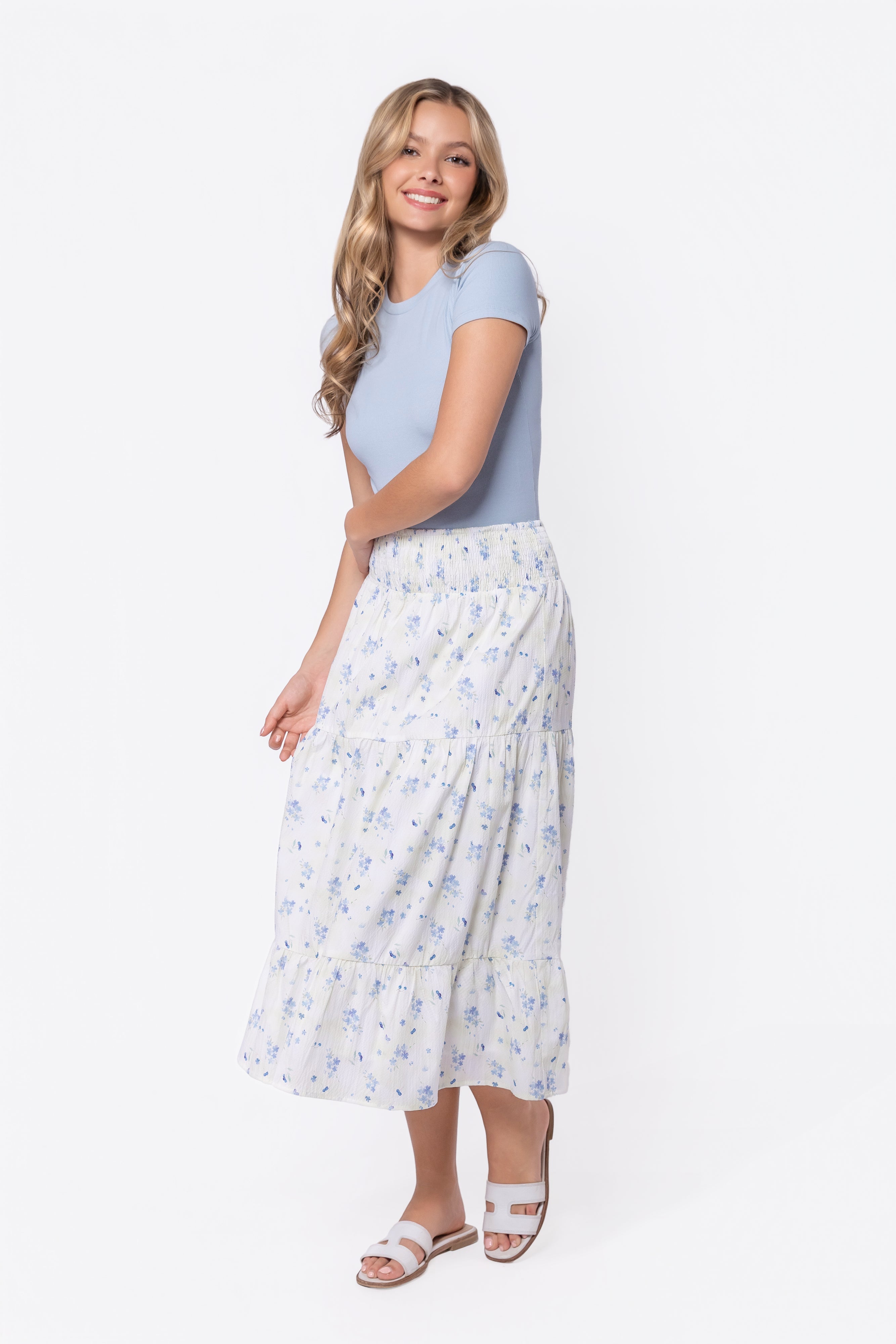 Nola Skirt (Light Yellow) - Glamourous Grace