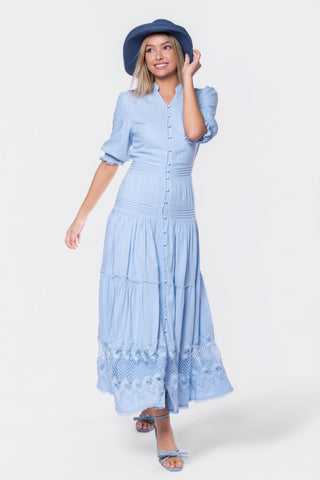 Hallie Dress (Blue)