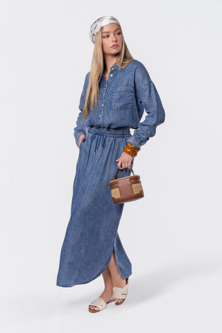 Denver Skirt 36" (Blue)