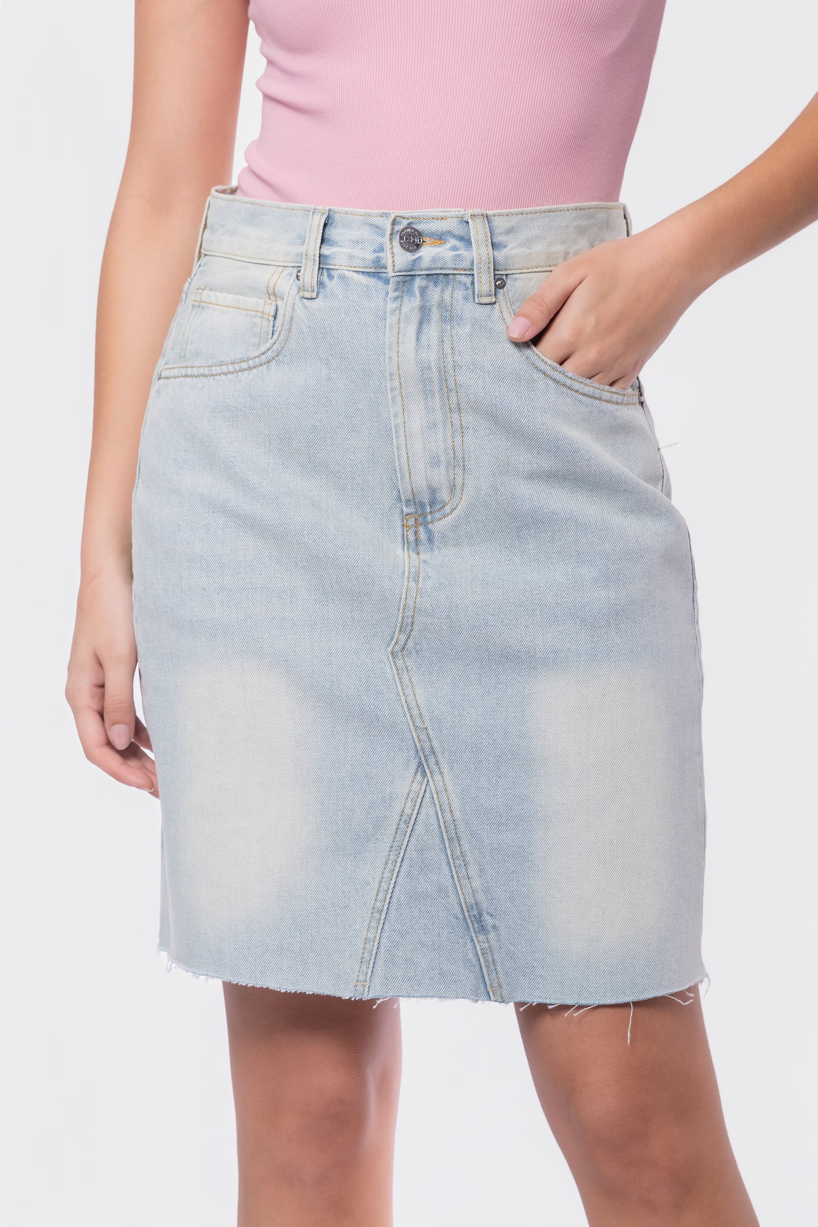 Emma Skirt 20" (Blue) - Glamourous Grace